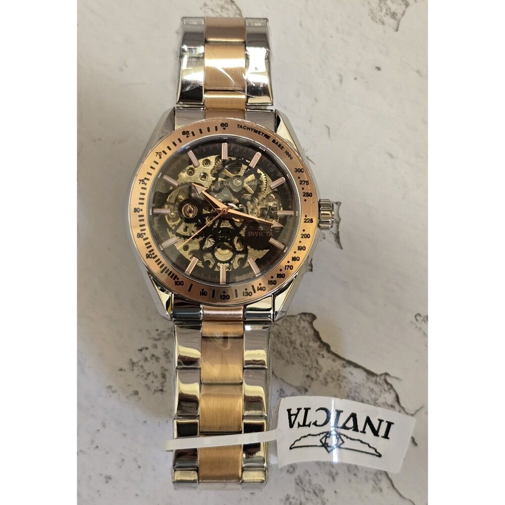 Invicta Obiet D Art Excelsior Automatic Men's Watch Skeleton Dial 43mm 69599 - Picture 3 of 5